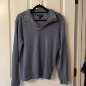 Mens soft pull over blue size M